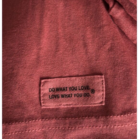 Life Is Good CHILL Snowman Graphic T-Shirt Women’s XL Red Winter Holiday Tee #F - Picture 6 of 7